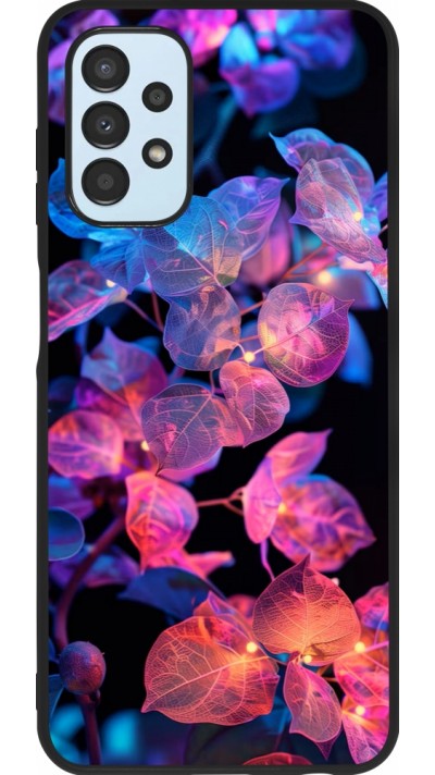 Coque Samsung Galaxy A13 5G - Silicone rigide noir Artificial vegetation 2025
