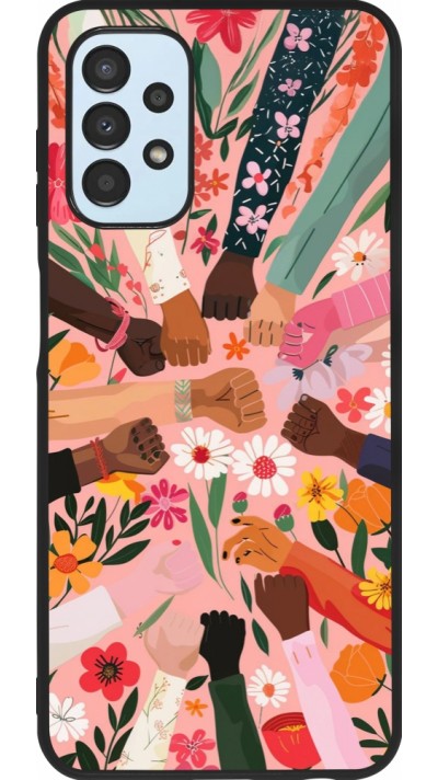 Samsung Galaxy A13 5G Case Hülle - Silikon schwarz Womens day 2026 8