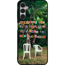 Coque Samsung Galaxy A14 5G - Silicone rigide noir Chairs DTMF