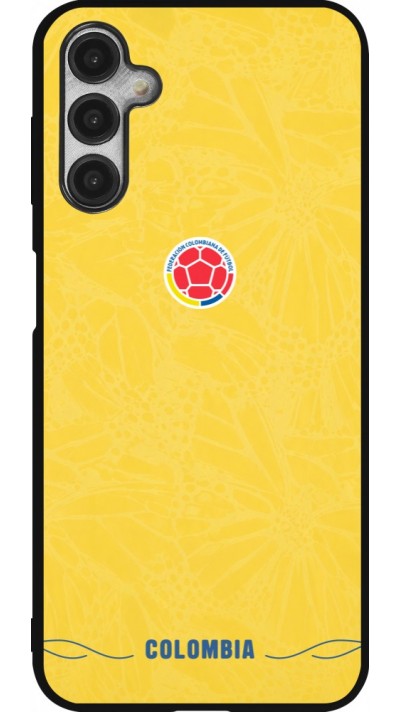 Samsung Galaxy A14 5G Case Hülle - Silikon schwarz Kolumbien 2026 personalisierbares Fussballtrikot