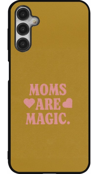 Samsung Galaxy A14 5G Case Hülle - Silikon schwarz Mom 2026 Are Magic