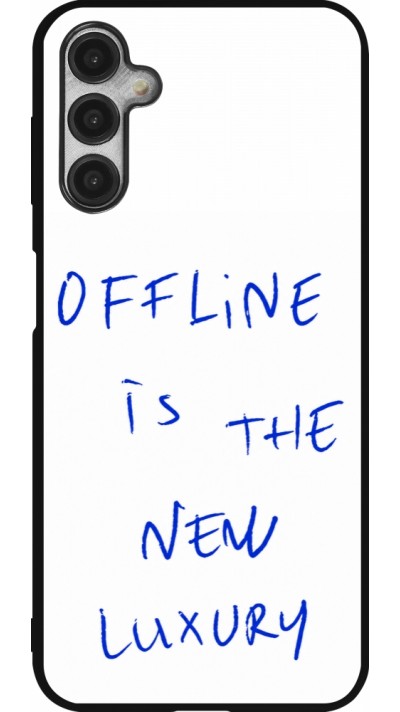 Samsung Galaxy A14 5G Case Hülle - Silikon schwarz Offline is the new luxury