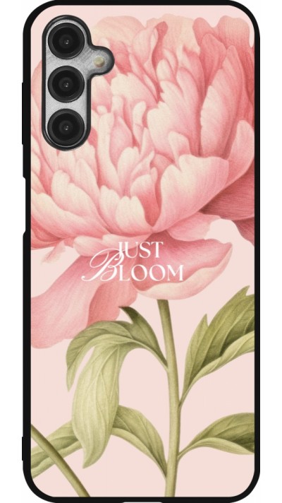 Samsung Galaxy A14 5G Case Hülle - Silikon schwarz Just Bloom Spring 2026