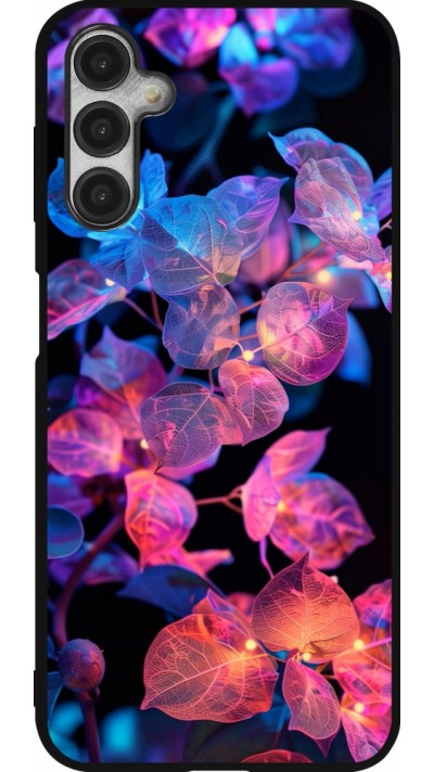 Coque Samsung Galaxy A14 5G - Silicone rigide noir Artificial vegetation 2025