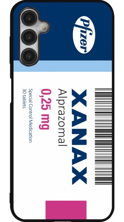 Samsung Galaxy A14 5G Case Hülle - Silikon schwarz Xanax Alprazolam 2025