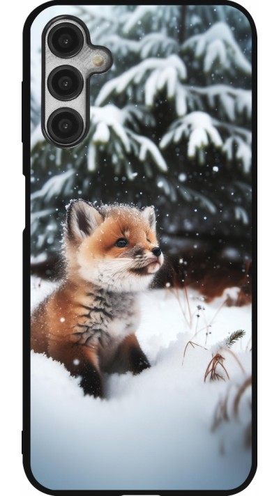 Samsung Galaxy A14 5G Case Hülle - Silikon schwarz Weihnachten 2023 Fuechslein Tanne Samsung Galaxy A14 5G Case Hülle - Silikon schwarz Weihnachten 2023 Fuechslein Tanne