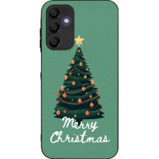 Samsung Galaxy A15 Case Hülle - Silikon schwarz Christmas 25 Xmas Tree
