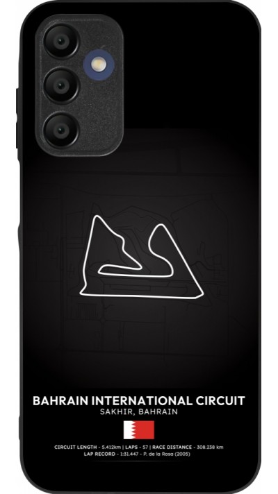 Samsung Galaxy A15 Case Hülle - Silikon schwarz F1 Track 2025 Bahrain