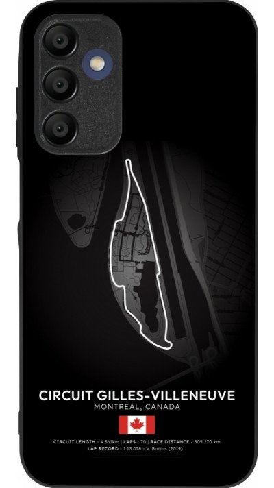 Samsung Galaxy A15 Case Hülle - Silikon schwarz F1 Track 2025 Canada