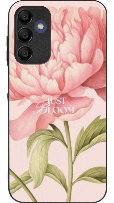 Coque Samsung Galaxy A15 - Silicone rigide noir Just Bloom Spring 2026