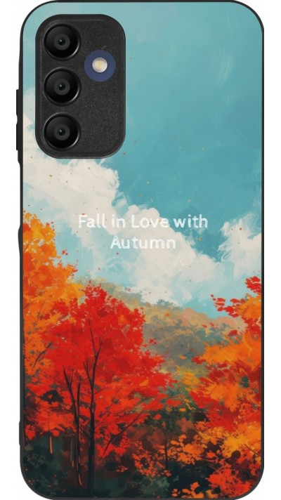 Coque Samsung Galaxy A16 - Silicone rigide noir Autumn 25 Fall in love