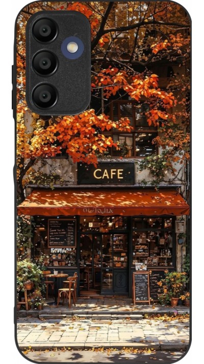 Coque Samsung Galaxy A16 - Silicone rigide noir Autumn 25 Coffee shop