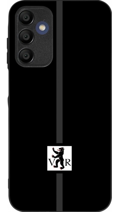 Coque Samsung Galaxy A16 - Silicone rigide noir Canton AR noir