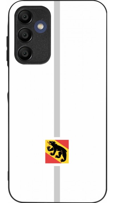 Coque Samsung Galaxy A16 - Silicone rigide noir Canton BE blanc