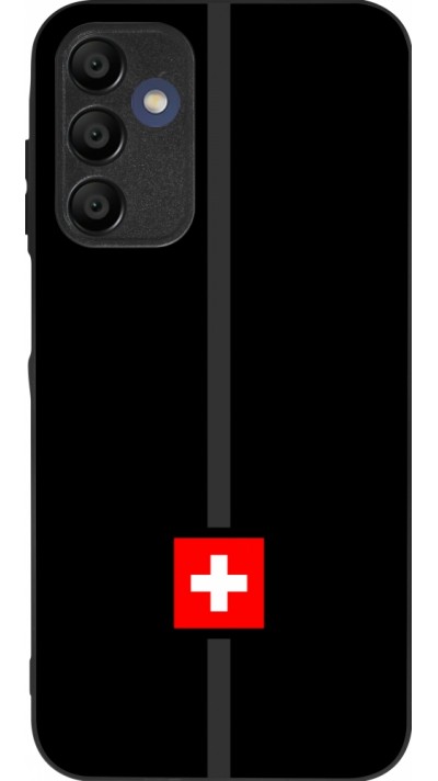 Coque Samsung Galaxy A16 - Silicone rigide noir Canton CH noir
