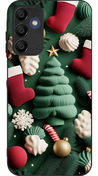 Samsung Galaxy A16 Case Hülle - Silikon schwarz Christmas 25 Christmas textiles