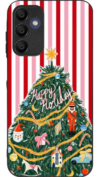Samsung Galaxy A16 Case Hülle - Silikon schwarz Christmas 25 Happy Holiday