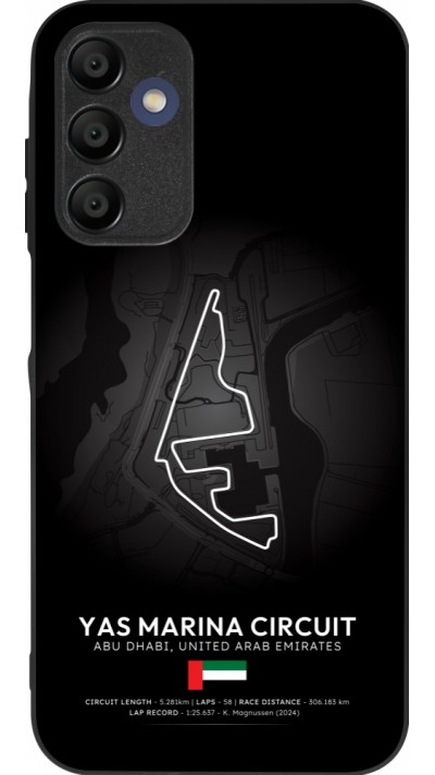 Coque Samsung Galaxy A16 - Silicone rigide noir F1 Track 2025 Abu Dhabi