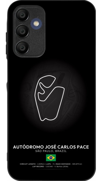 Coque Samsung Galaxy A16 - Silicone rigide noir F1 Track 2025 Brazil