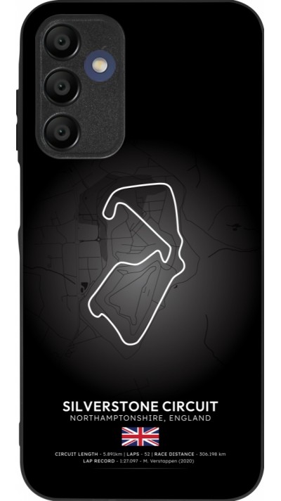Coque Samsung Galaxy A16 - Silicone rigide noir F1 Track 2025 Great Britan