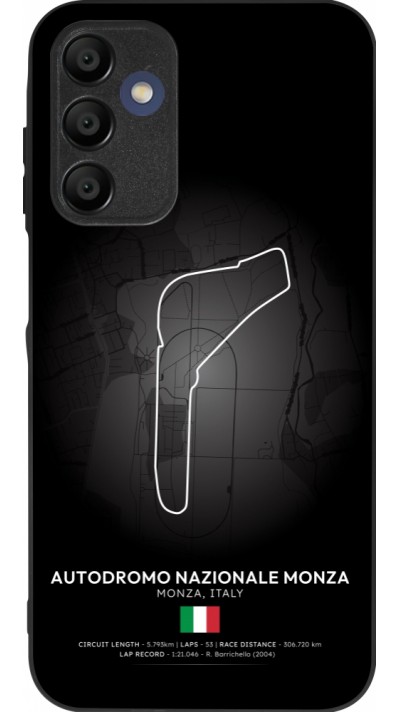 Coque Samsung Galaxy A16 - Silicone rigide noir F1 Track 2025 Italy