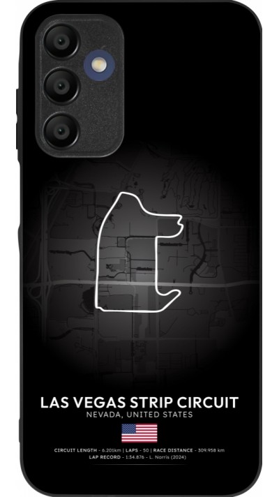 Coque Samsung Galaxy A16 - Silicone rigide noir F1 Track 2025 Las Vegas