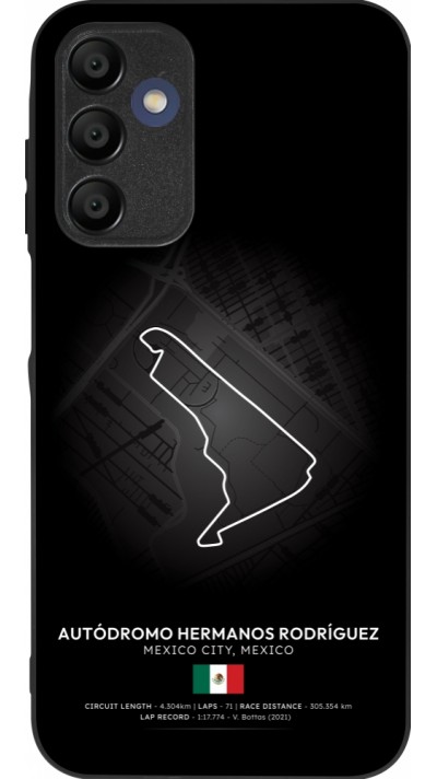 Coque Samsung Galaxy A16 - Silicone rigide noir F1 Track 2025 Mexico