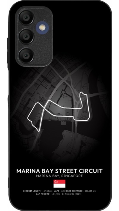 Coque Samsung Galaxy A16 - Silicone rigide noir F1 Track 2025 Singapore