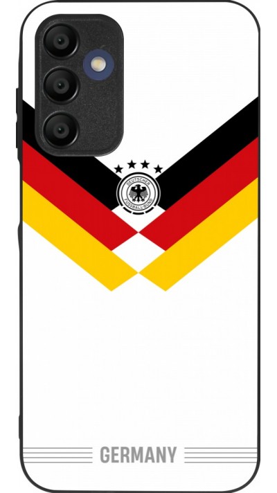 Samsung Galaxy A16 Case Hülle - Silikon schwarz Deutschland 2026 personalisierbares Fussballtrikot