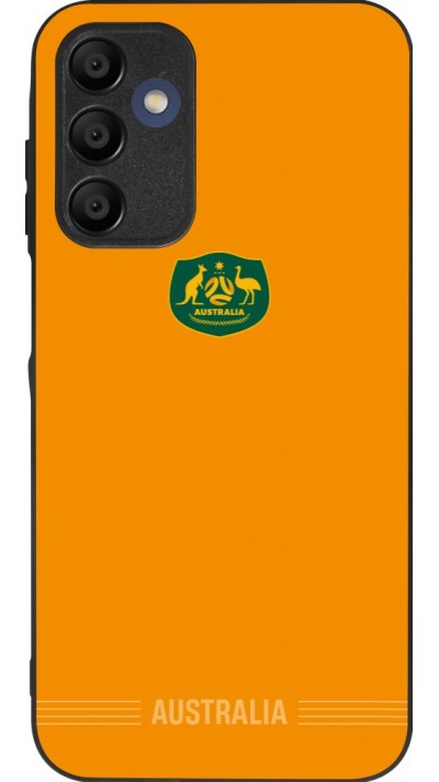 Samsung Galaxy A16 Case Hülle - Silikon schwarz Australien 2026 personalisierbares Fussballtrikot