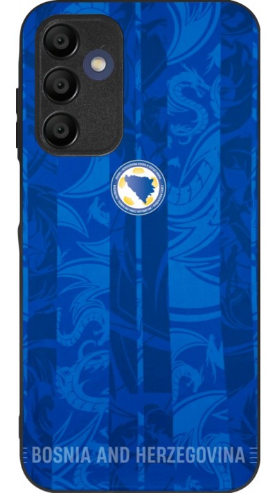 Samsung Galaxy A16 Case Hülle - Silikon schwarz Bosnien und Herzegowina 2026 personalisierbares Fussballtrikot