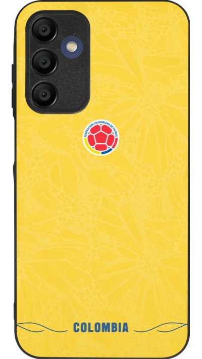 Samsung Galaxy A16 Case Hülle - Silikon schwarz Kolumbien 2026 personalisierbares Fussballtrikot