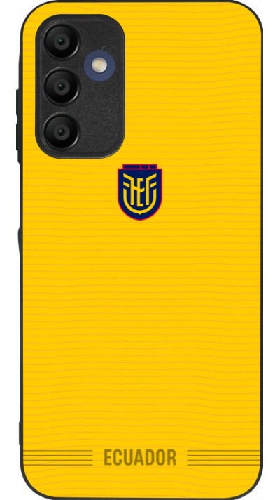 Samsung Galaxy A16 Case Hülle - Silikon schwarz Ecuador 2026 personalisierbares Fussballtrikot