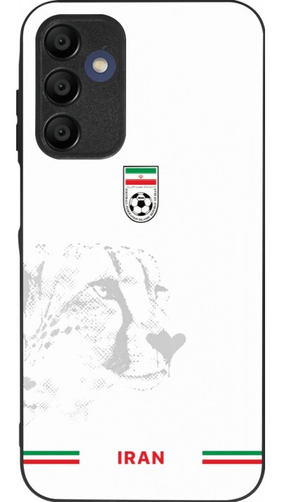Samsung Galaxy A16 Case Hülle - Silikon schwarz Iran 2026 personalisierbares Fussballtrikot