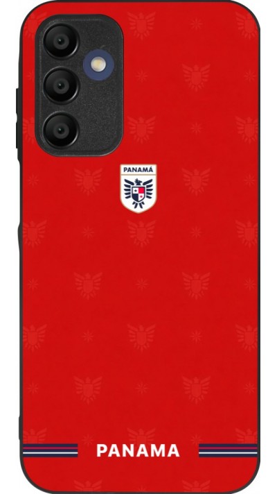 Samsung Galaxy A16 Case Hülle - Silikon schwarz Panama 2026 personalisierbares Fussballtrikot
