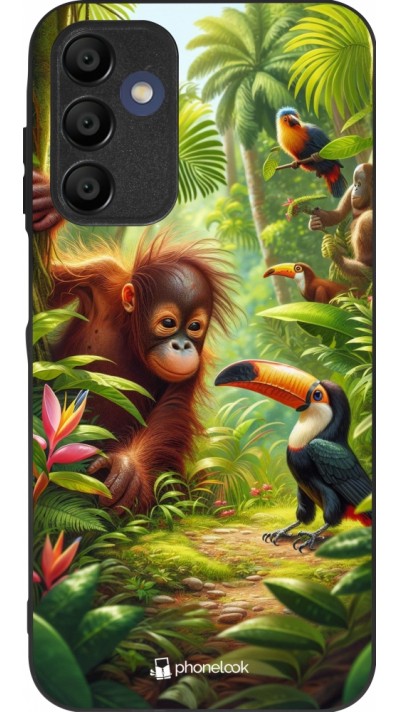 Samsung Galaxy A16 Case Hülle - Silikon schwarz Tropischer Dschungel Tayrona Samsung Galaxy A16 Case Hülle - Silikon schwarz Tropischer Dschungel Tayrona
