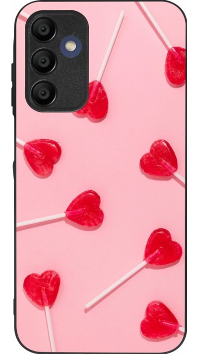 Coque Samsung Galaxy A16 - Silicone rigide noir Saint Valentines Day 26 Lollipop