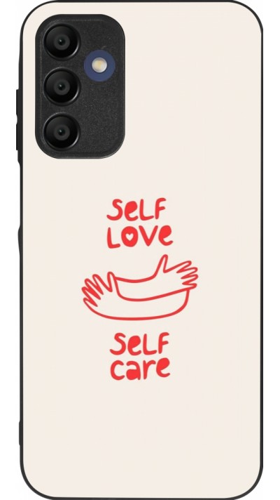 Coque Samsung Galaxy A16 - Silicone rigide noir Saint Valentines Day 26 Self love self care