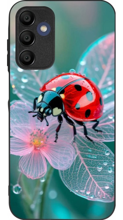 Coque Samsung Galaxy A16 - Silicone rigide noir Ladybird in bloom Spring 2026