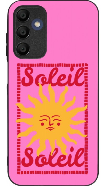 Coque Samsung Galaxy A16 - Silicone rigide noir Sun sun 2026