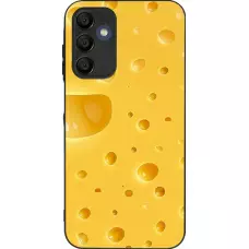 Coque Samsung Galaxy A16 - Silicone rigide noir Fête Nationale Suisse Cheese