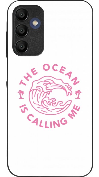 Samsung Galaxy A16 Case Hülle - Silikon schwarz The Ocean is calling me
