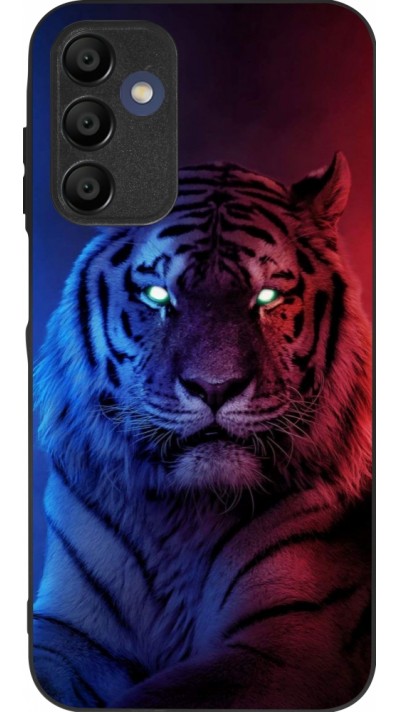 Samsung Galaxy A16 Case Hülle - Silikon schwarz Tiger Blue Red