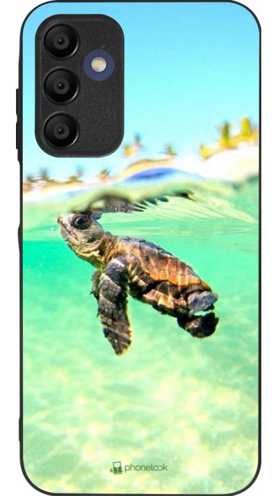Samsung Galaxy A16 Case Hülle - Silikon schwarz Turtle Underwater