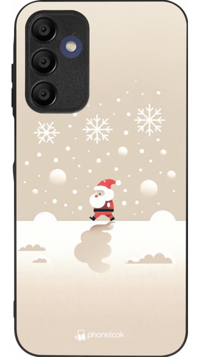 Samsung Galaxy A16 Case Hülle - Silikon schwarz Weihnachten 2023 Minimalistischer Weihnachtsmann Samsung Galaxy A16 Case Hülle - Silikon schwarz Weihnachten 2023 Minimalistischer Weihnachtsmann