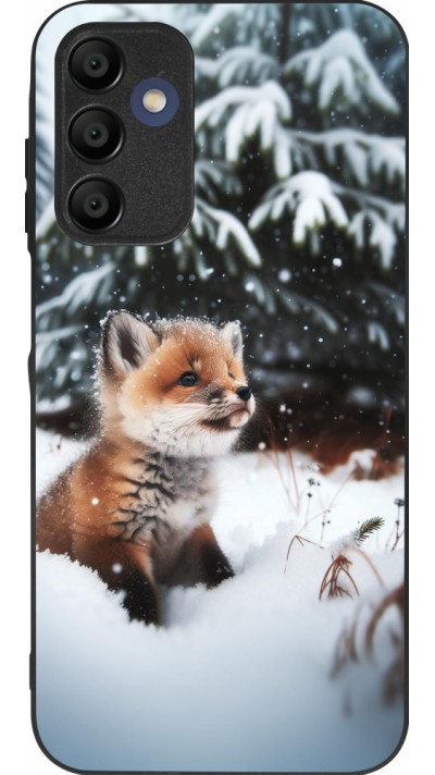 Samsung Galaxy A16 Case Hülle - Silikon schwarz Weihnachten 2023 Fuechslein Tanne Samsung Galaxy A16 Case Hülle - Silikon schwarz Weihnachten 2023 Fuechslein Tanne