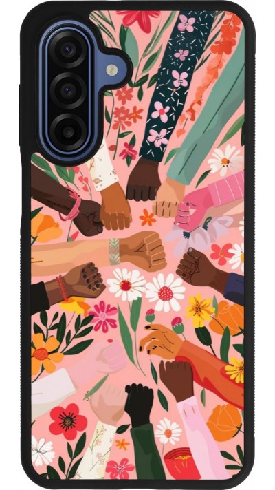 Samsung Galaxy A17 Case Hülle - Silikon schwarz Womens day 2026 8