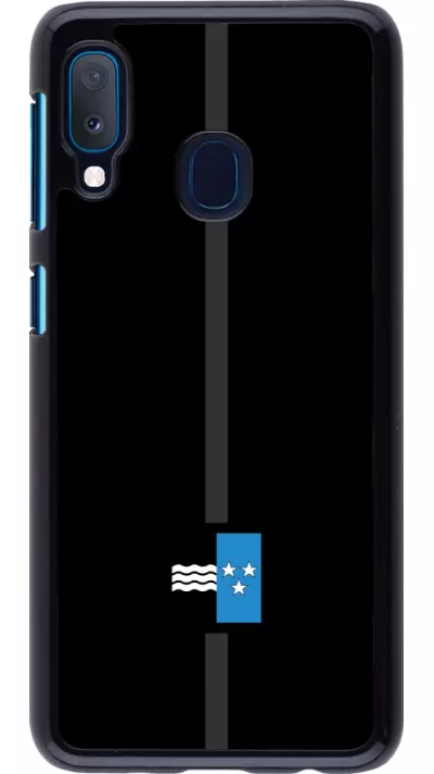 Coque Samsung Galaxy A20e - Canton AG noir
