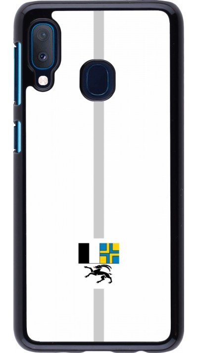 Coque Samsung Galaxy A20e - Canton GR blanc