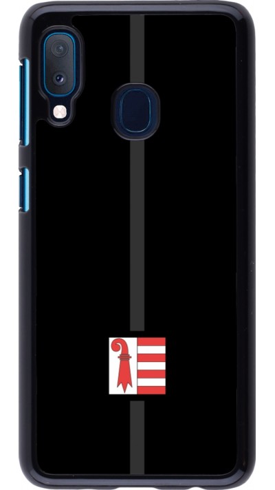Coque Samsung Galaxy A20e - Canton JU noir